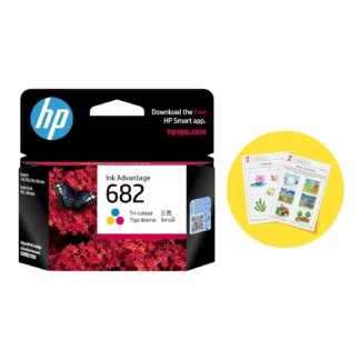 HP 682 Tri-Color Original Ink Advantage Cartridge