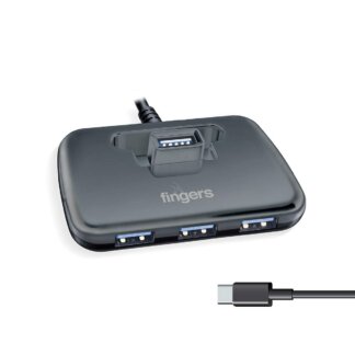 FINGERS Next Gen Type-C USB 3.0 4 Port Hub