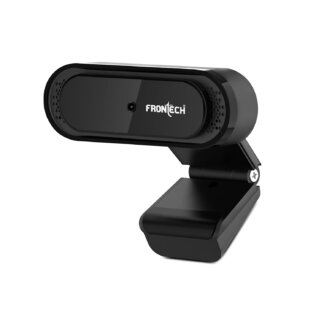 FRONTECH E-CAM Full HD 1080p Web Cam | 30FPS | Built-in Dual Noise-Reduction Mic