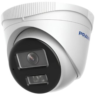 PRAMA PT-NC123D3-WNM(D2) 2MP Fixed Turret Network Camera with Smart Dual Light, Built-in Mic